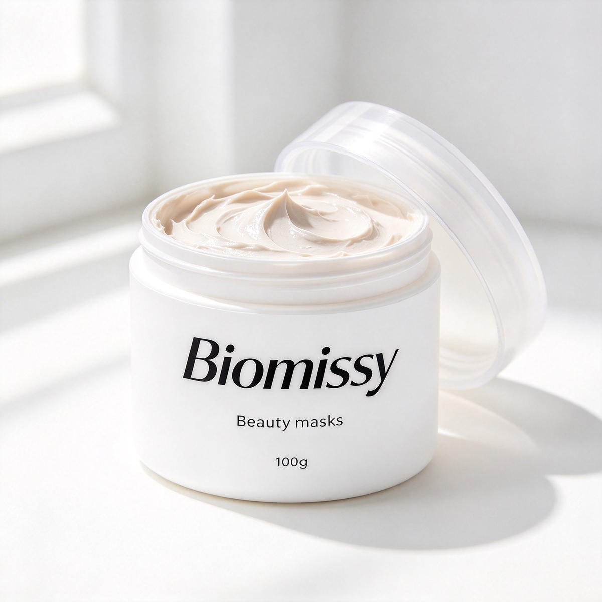 Biomissy Beauty Mask 100g, Hydrating Nourishing Facial Mask, Smoothing Moisturizing Skin Care Mask for Daily Facial Skin Treatment