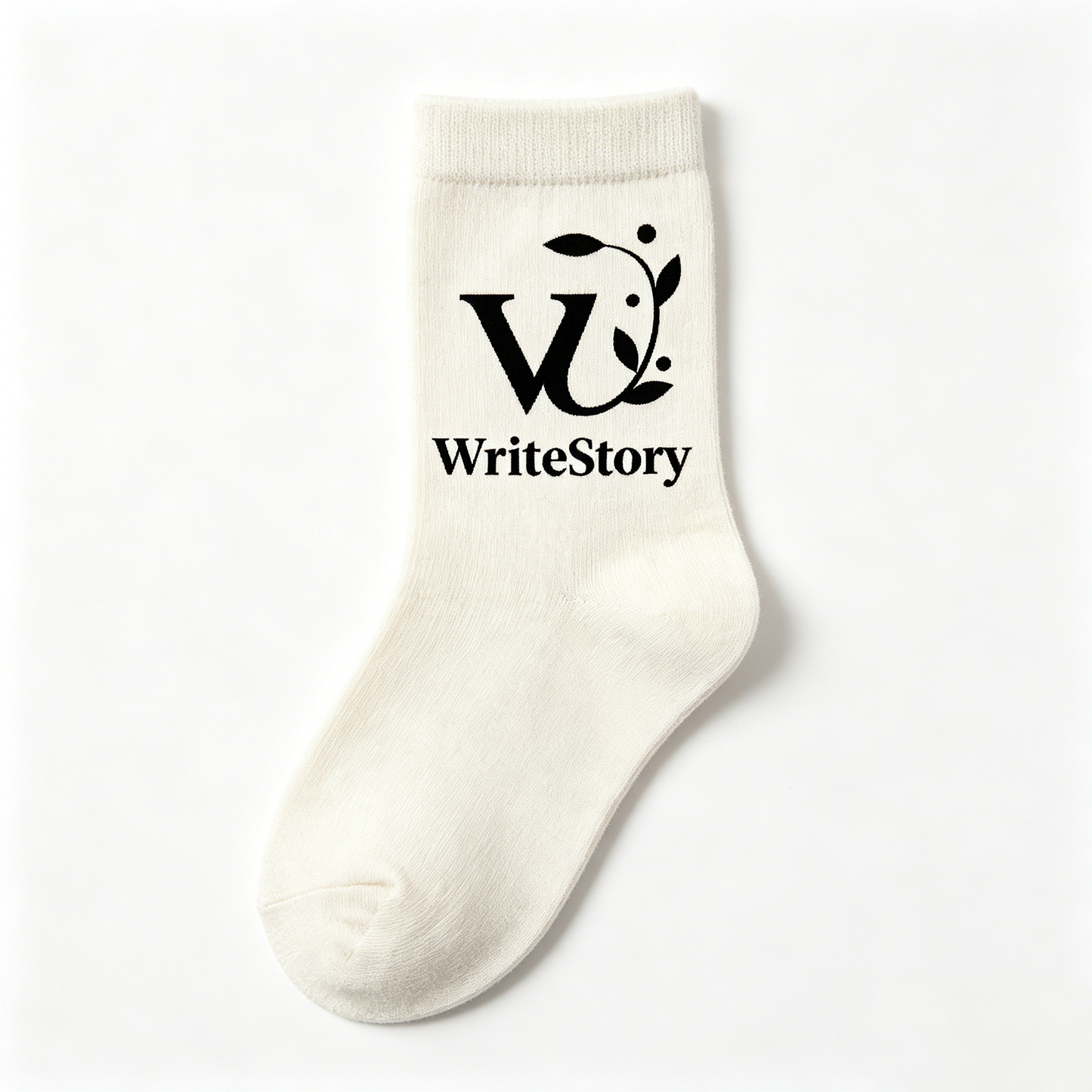 【W WriteStory Logo Socks】—— Minimalist Style & Comfort Choice