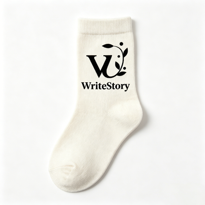 【W WriteStory Logo Socks】—— Minimalist Style & Comfort Choice