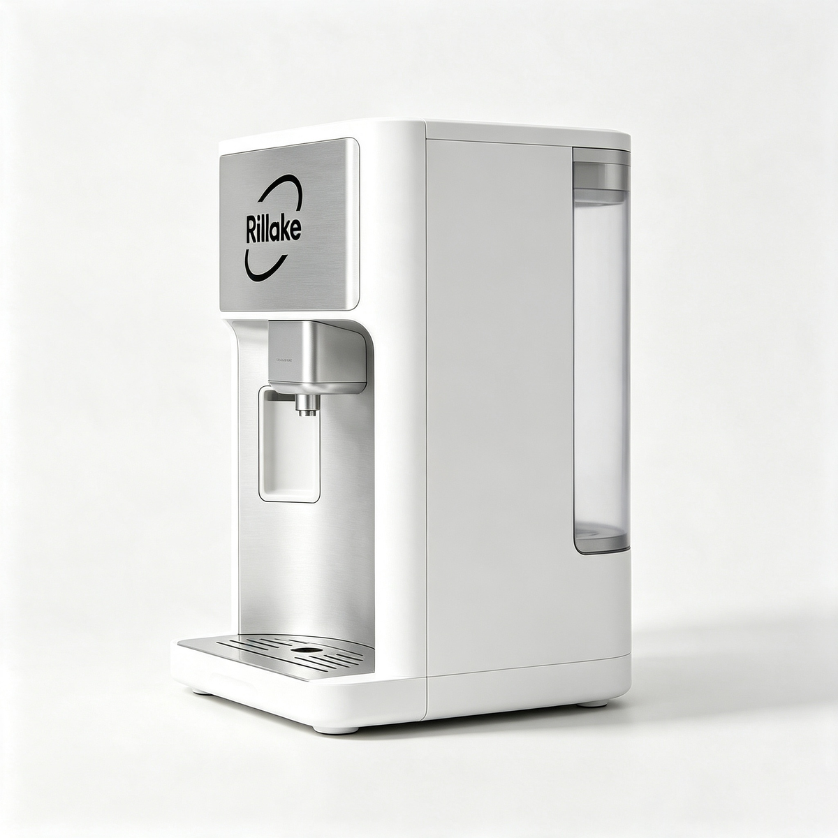 Rillake Countertop Drinking Fountain, Quick‑Dispense Water Dispenser, Splash‑Proof Desktop Water Machine, Easy‑to‑Clean Stainless‑Steel Inner Tank for Home, Office & Dorm Use