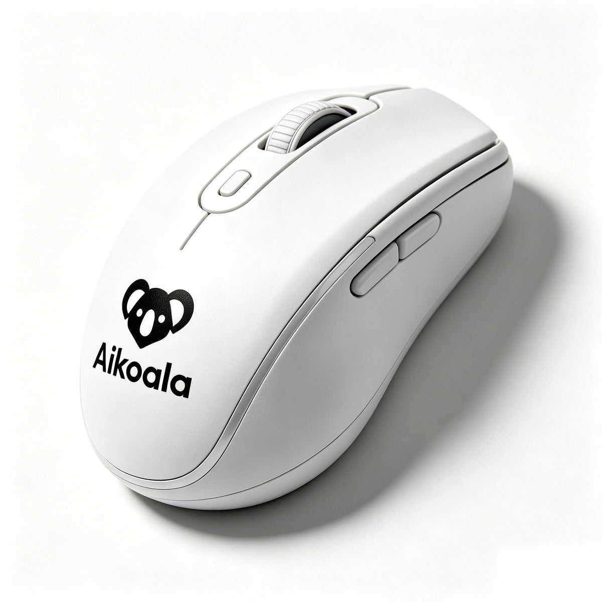 Aikoala Wireless Computer Mouse, Ergonomic Comfort Grip Wireless Mouse, Multi Button Cordless Mouse for Laptop Desktop PC Office Home Daily Use