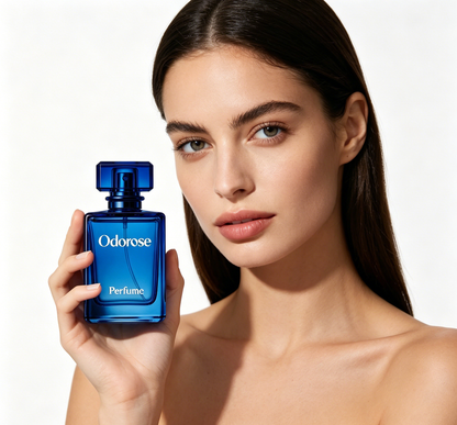 Odorose Eau de Parfum for Women, Classic Blue Bottle Long Lasting Fragrance, Elegant Daily Casual & Date Night Scent, Premium Women’s Perfume Gift for Her