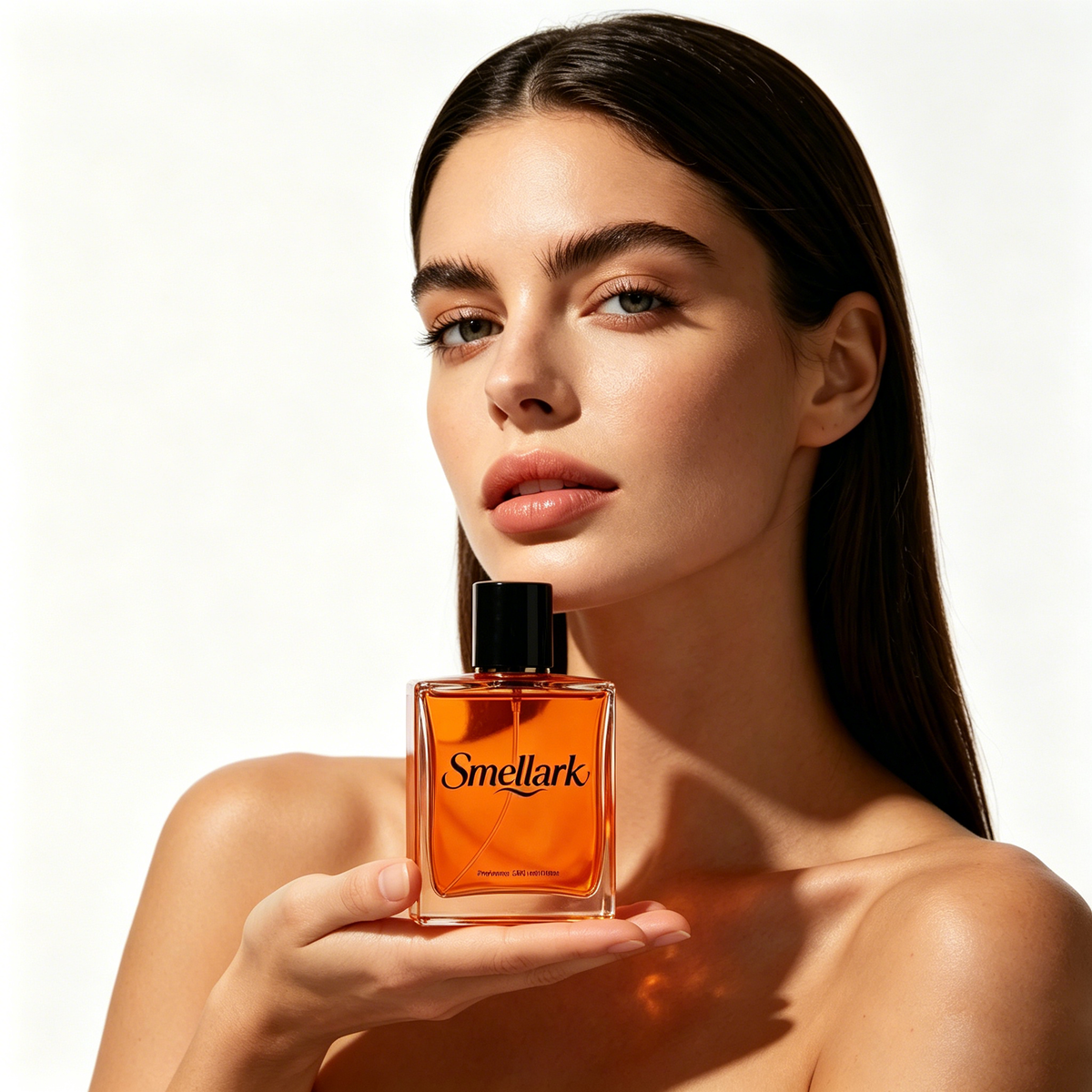 Smellark Eau de Parfum for Men & Women, Long Lasting Fragrance Perfume, Warm Orange Woody Scent, Luxury Square Glass Bottle Perfume for Daily Dating Travel