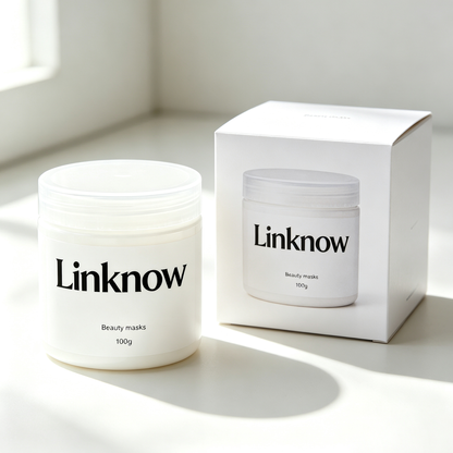 Linknow Beauty Masks 100g, Nourishing Hydrating Facial Mask for Skin Moisturizing and Soothing, Daily Skincare Face Mask for All Skin Types