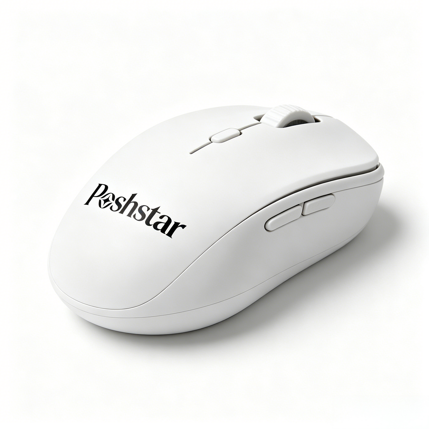 Poshstar Silent Wireless Computer Mouse,Bluetooth Mouse, Portable Rechargeable Cordless Mouse for Laptop PC Mac Office Home