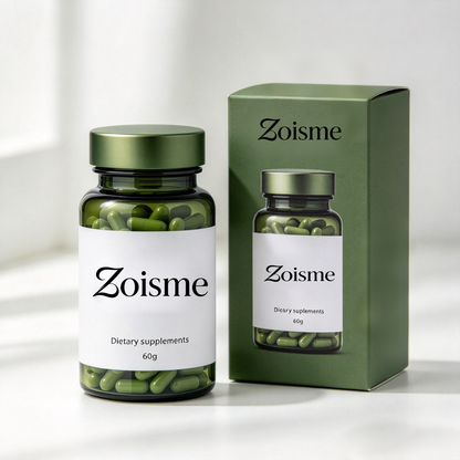 Zoisme Dietary Supplement Capsules 60g, Plant-Sourced Daily Wellness Support Supplement, Premium Nutritional Capsules for Adult Daily Body Maintenance
