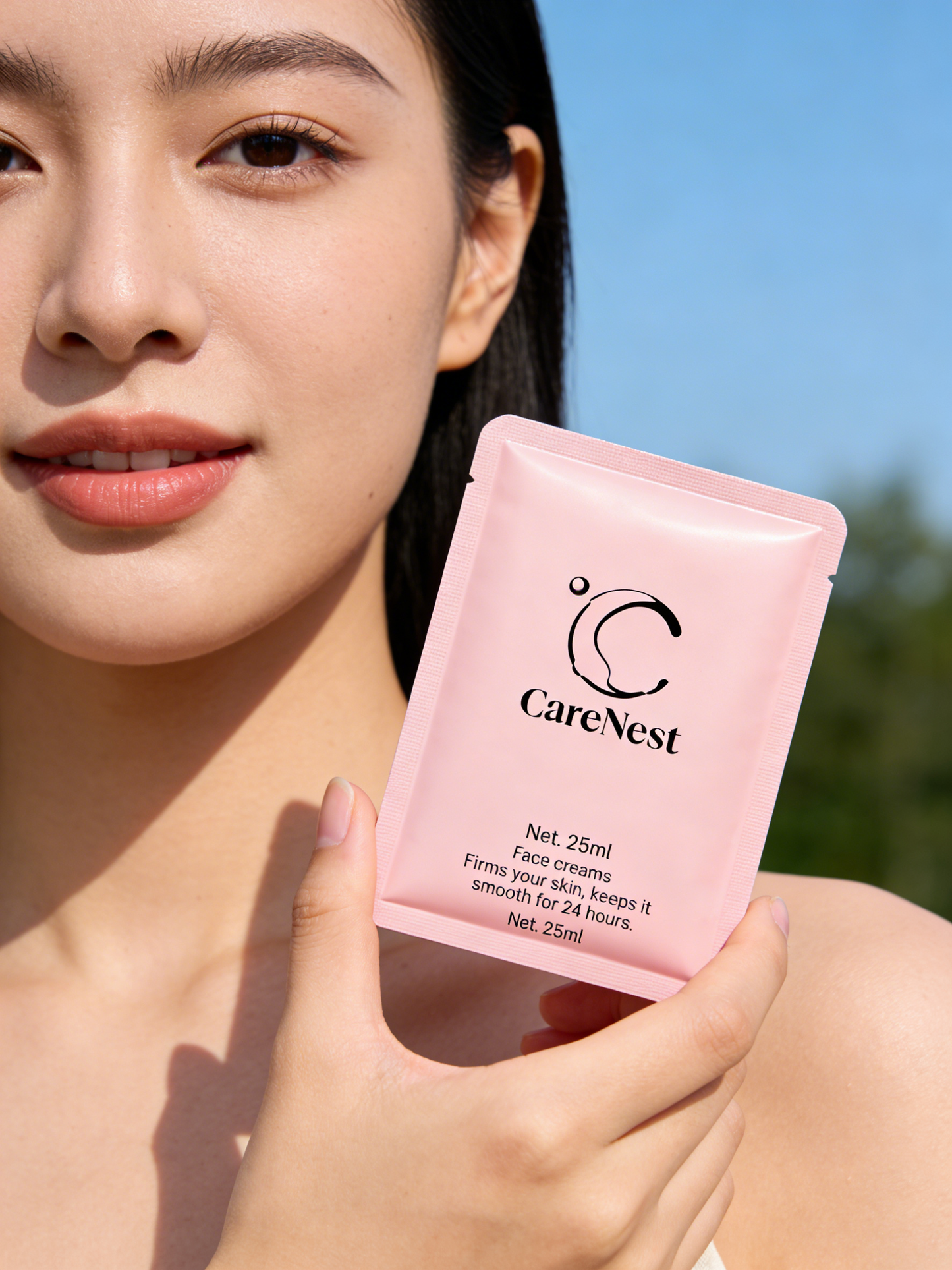 【CareNest 24-Hour Firming & Smoothing Face Cream】—— Your On-the-Go Solution for Taut, Smooth Skin