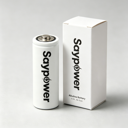 Saypower AA Size 1.5V Alkaline Batteries Heavy Duty Constant Power Supply for Cameras, Game Controllers, Wireless Mouses & Home Gadgets