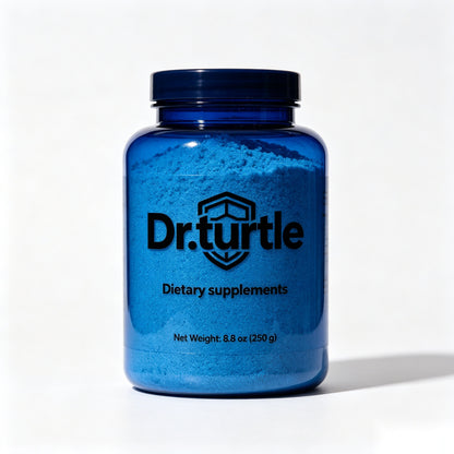 Dr.turtle Blue Granules Daily Dietary Supplement Powder Premium Wellness Support Supplement for Men & Women