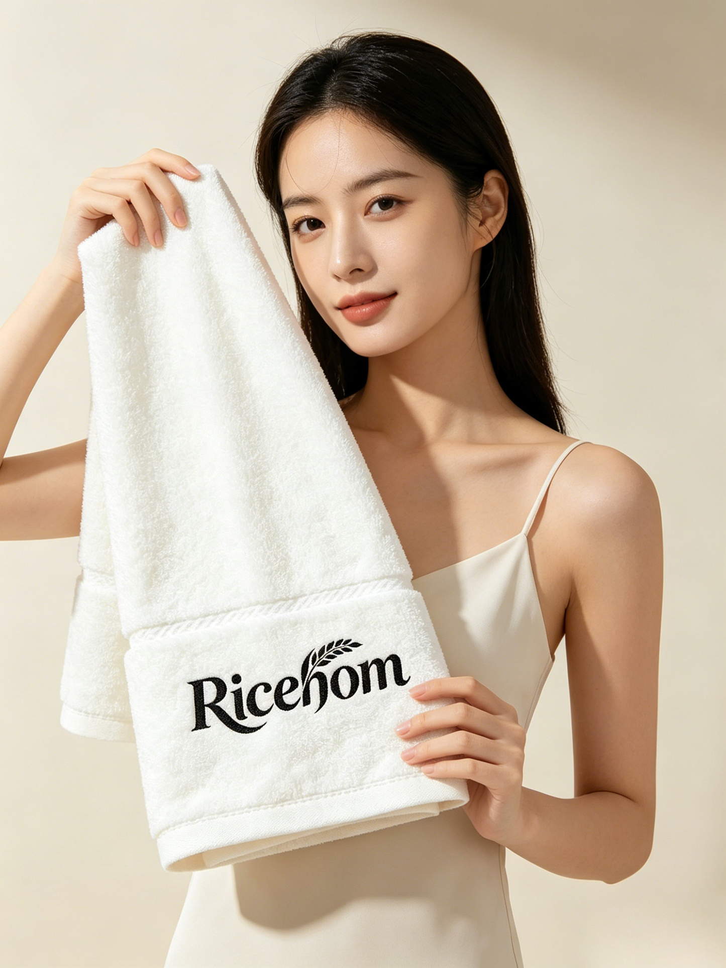 Ricehom Towel, Ultra Soft Absorbent Terry Cloth Hand Towel, Quick Dry Luxury Bathroom Towels for Home, Hotel & Spa
