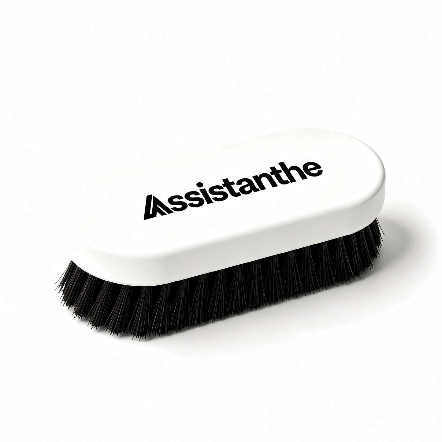 Assistanthe Multi-Purpose Household Cleaning Brush - Heavy-Duty Stain Remover Scrub Brush for Laundry, Shoes, Upholstery, and Home Surfaces, Ergonomic Handle, Durable Bristles