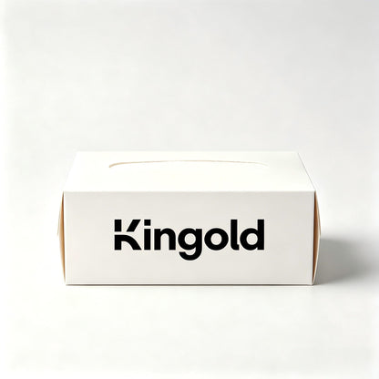 Kingold Boxed Paper Towels, 4-Ply Ultra Soft Virgin Wood Pulp Disposable Pop Up Paper Towels, Unscented Lint-Free Absorbent Napkins for Home Kitchen Bathroom Office Car Daily Use