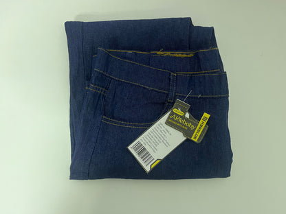 [Aloebaby Jeans]-Classic Dark Blue Straight-Leg Jeans - Versatile Casual Basic