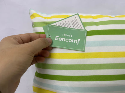 【Eoncomf Striped Decorative Pillow】—— Fresh Comfort & Stylish Accent for Every Space