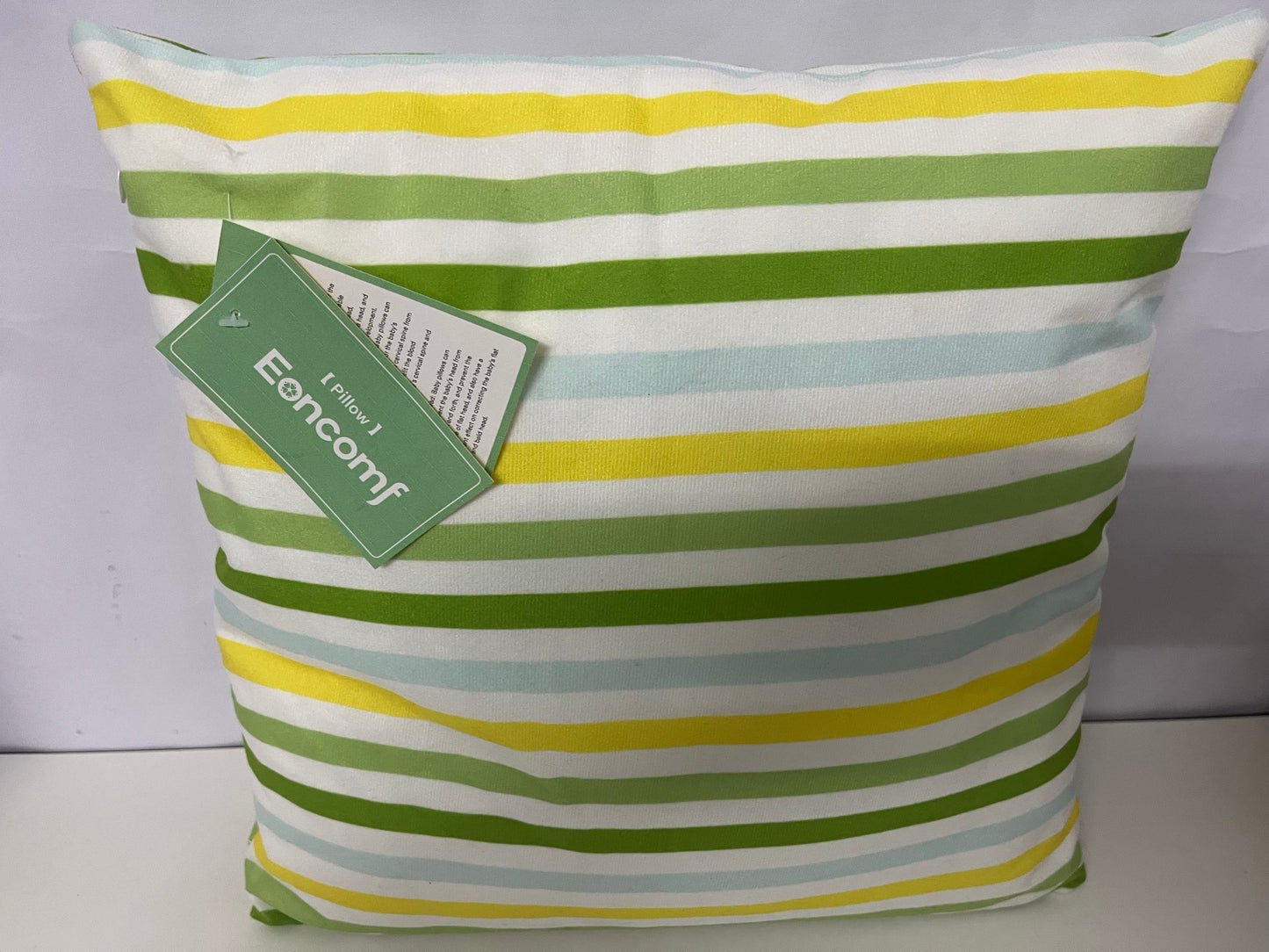 【Eoncomf Striped Decorative Pillow】—— Fresh Comfort & Stylish Accent for Every Space