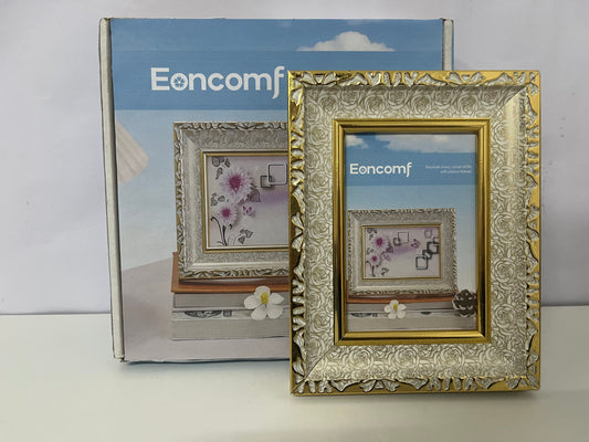 【Eoncomf Vintage Embossed Picture Frame】—— Timeless Ornate Decor for Cherished Memories
