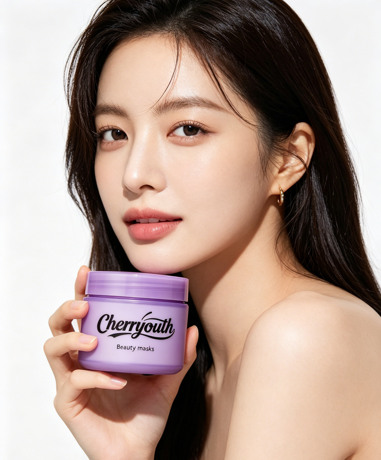 Cherryouth Hydrating Repair Beauty Mask, Deep Moisturizing Sleeping Mask for Dry & Dull Skin, Anti-Aging Brightening Facial Mask Overnight Skin Care Treatment for All Skin Types