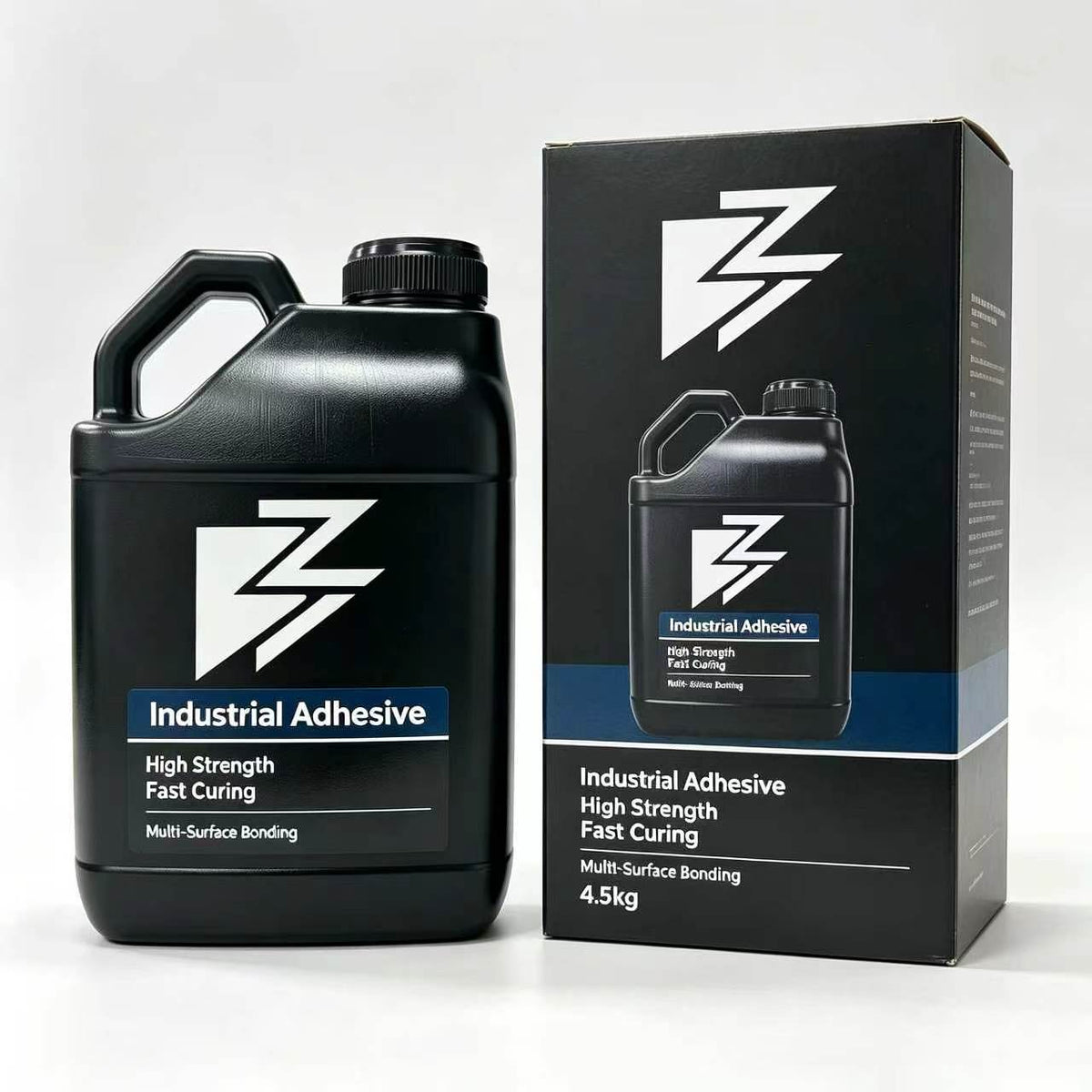 Industrial Adhesive ZF-01, 4.5kg High Strength Fast Curing Multi-Surface Heavy Duty Glue, Waterproof Industrial Adhesive for Metal, Plastic, Wood, Ceramic & Composite Materials