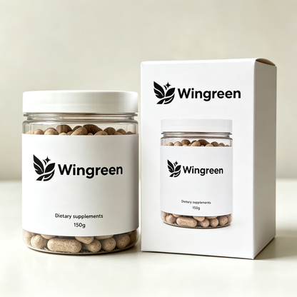 Wingreen Natural Dietary Supplement Capsules, Daily Wellness Support Herbal Capsules, 150g Premium Health Supplement for Adults