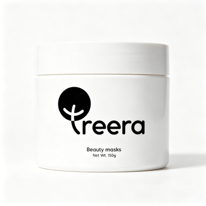 Treera Hydrating Cream Beauty Mask 150g, Deep Nourishing Facial Mask for Dry & Dull Skin, Gentle Clean Beauty Skin Care Mask for All Skin Types