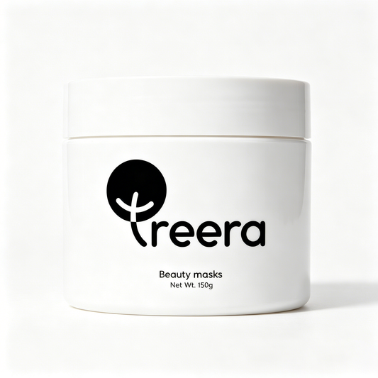 Treera Hydrating Cream Beauty Mask 150g, Deep Nourishing Facial Mask for Dry & Dull Skin, Gentle Clean Beauty Skin Care Mask for All Skin Types
