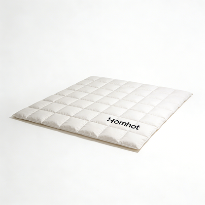 【Homhot Down Quilt】—— Cloud-Like Warmth & Breathable Comfort for Restful Sleep