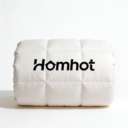 【Homhot Down Quilt】—— Cloud-Like Warmth & Breathable Comfort for Restful Sleep