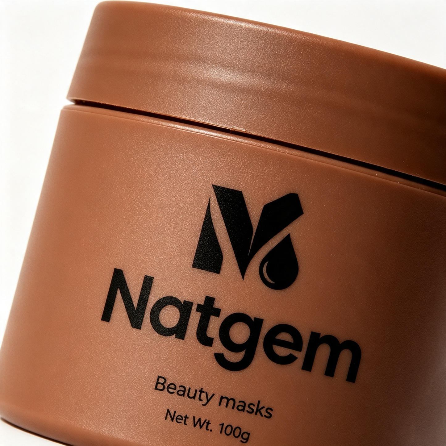 M Natgem Deep‑Cleansing Clay Beauty Mask, Pore Minimizing Hydrating Facial Mask, Natural Skin Care Mask for Oil Control Brightening and Blackhead Removing