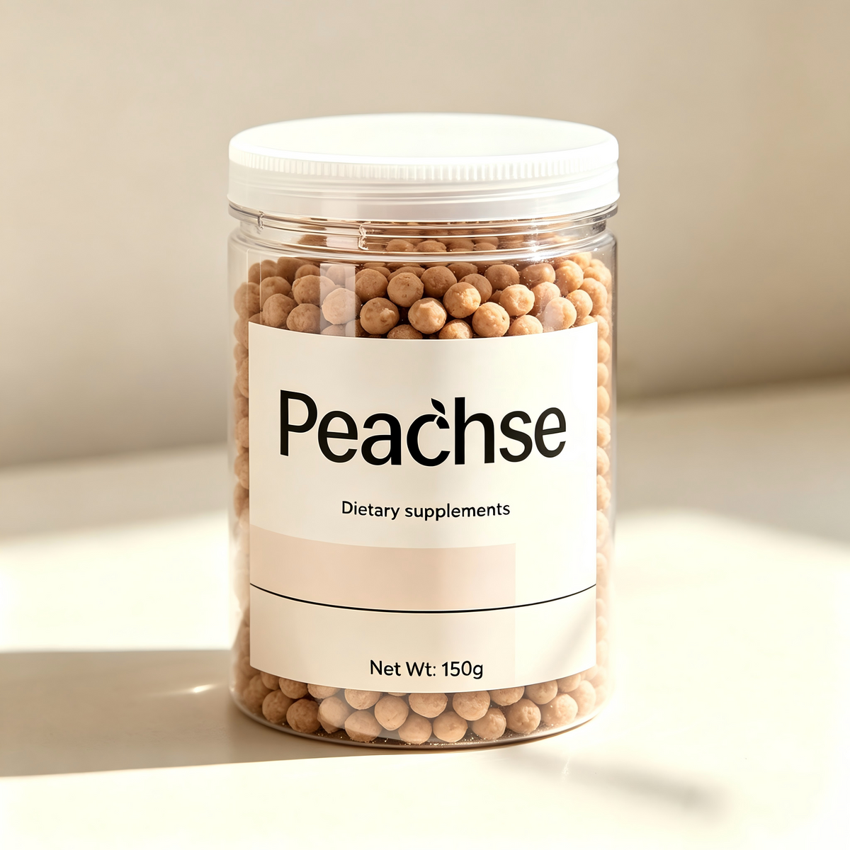 Peachse Natural Herbal Dietary Supplement Pills, Premium Wellness Support Supplement for Daily Health, Non‑GMO, Easy‑to‑Swallow