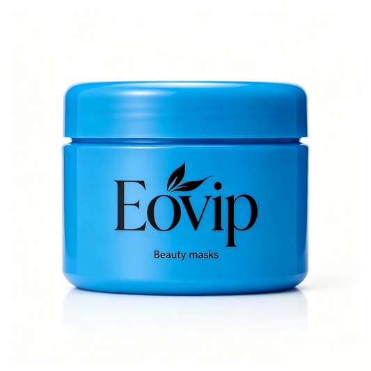 Eovip Hydrating Cooling Beauty Mask, Refreshing Moisturizing Cream Facial Mask for Oily & Combination Skin, Oil Control Pore Minimizing Mask, Soothe Redness & Sun Damage, At Home Spa Skincare for All Skin Types