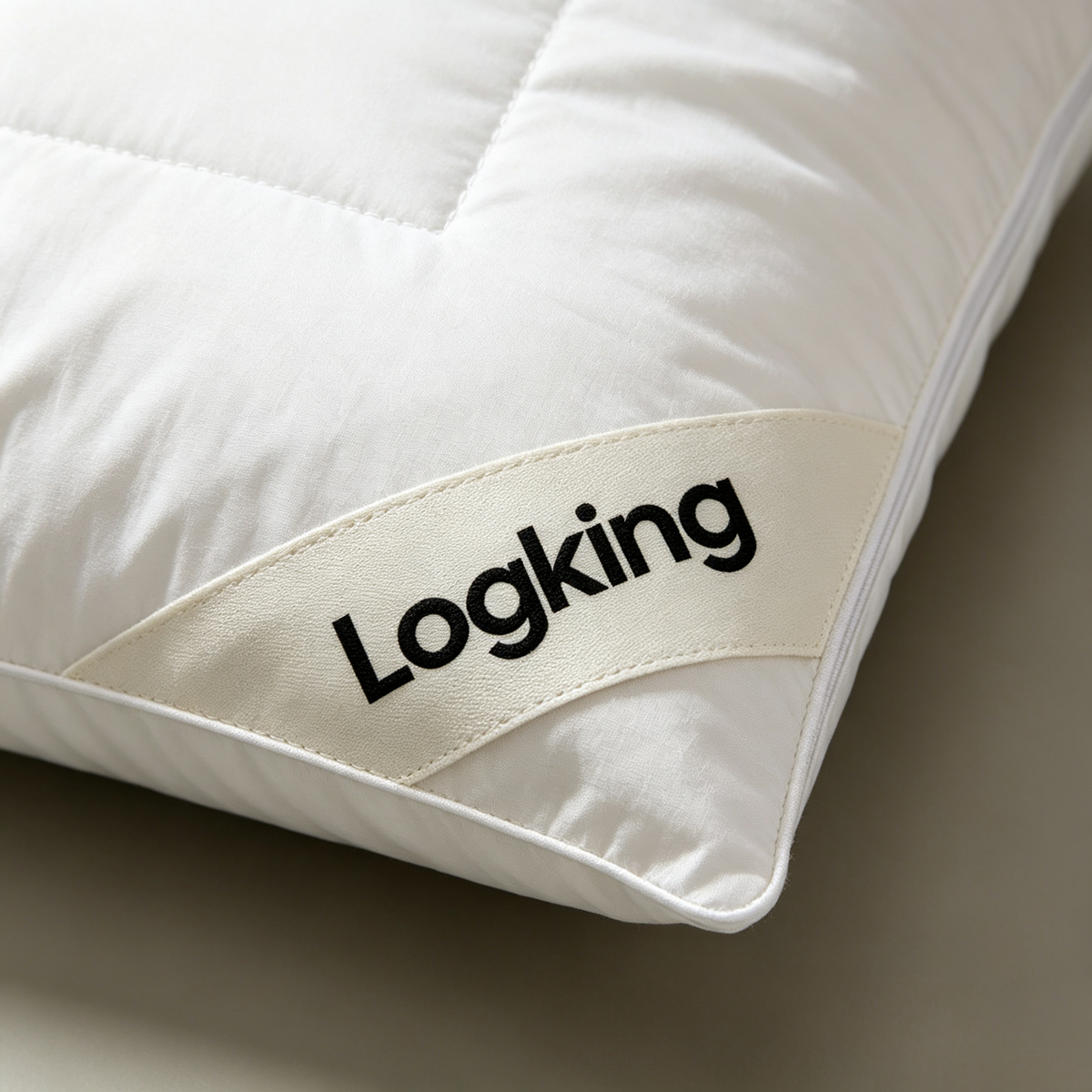 Logking Square Throw Pillow, Soft Fluffy Decorative Cushion Inner for Sofa Couch Bed, Premium Stuffed Pillow Form