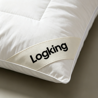 Logking Square Throw Pillow, Soft Fluffy Decorative Cushion Inner for Sofa Couch Bed, Premium Stuffed Pillow Form