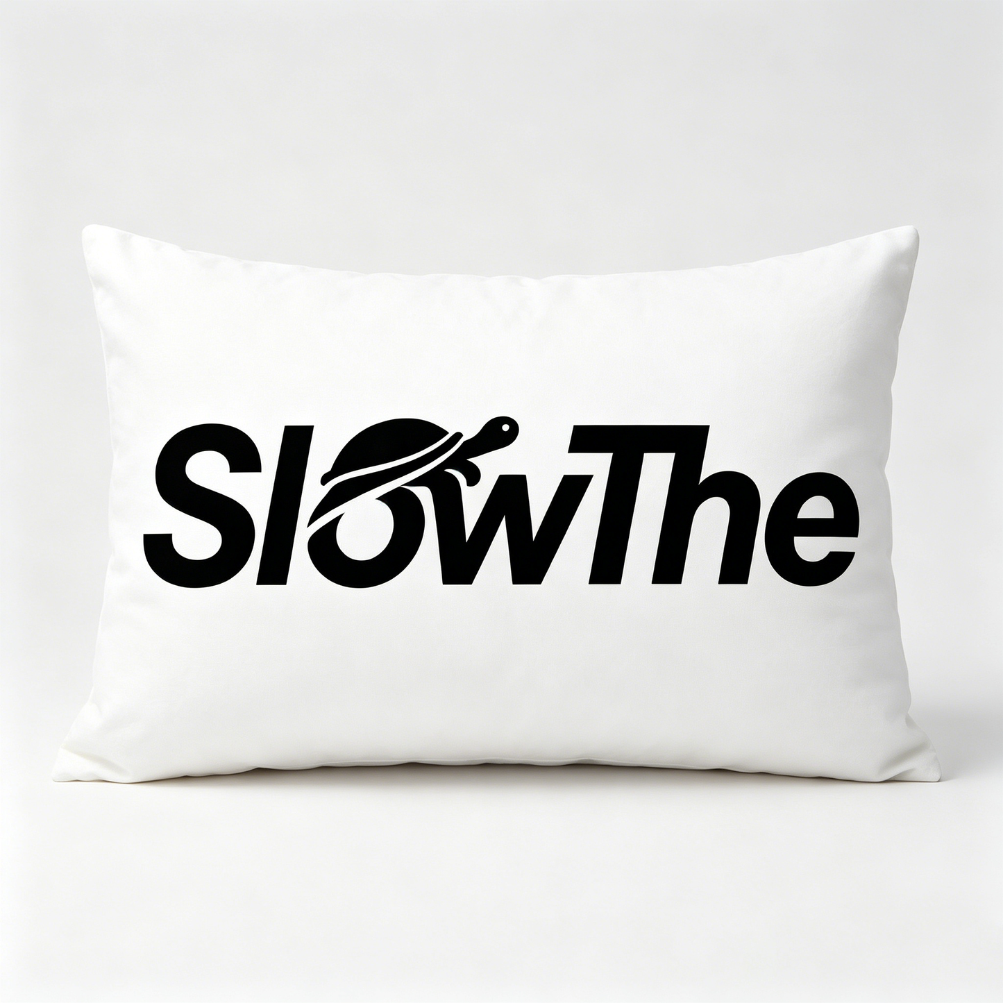 SlowThe Rectangular Decorative Throw Pillow Cover, Soft Polyester Lumbar Cushion Case, Modern Minimalist Sofa Pillowcase for Couch Bed Home Decor