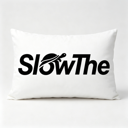 SlowThe Rectangular Decorative Throw Pillow Cover, Soft Polyester Lumbar Cushion Case, Modern Minimalist Sofa Pillowcase for Couch Bed Home Decor