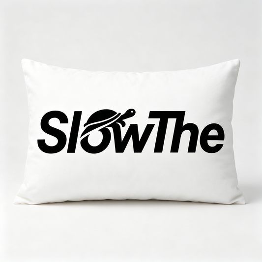 SlowThe Rectangular Decorative Throw Pillow Cover, Soft Polyester Lumbar Cushion Case, Modern Minimalist Sofa Pillowcase for Couch Bed Home Decor