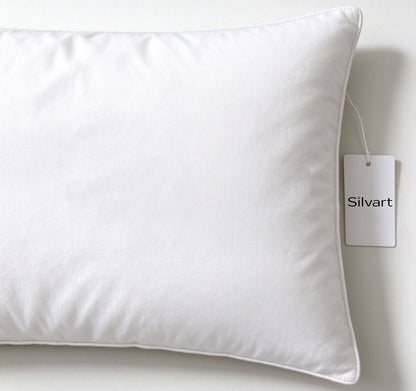 Silvart Bed Pillows for Sleeping, Soft Support Pillow for Side Back Stomach Sleepers, Vacuum Compressed Shipment
