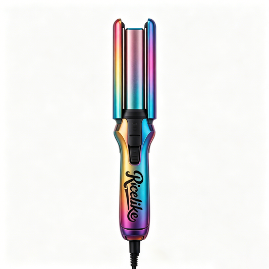 【Ricelike Rainbow Hair Waver】—— Your Go-To for Effortless, Salon-Quality Waves