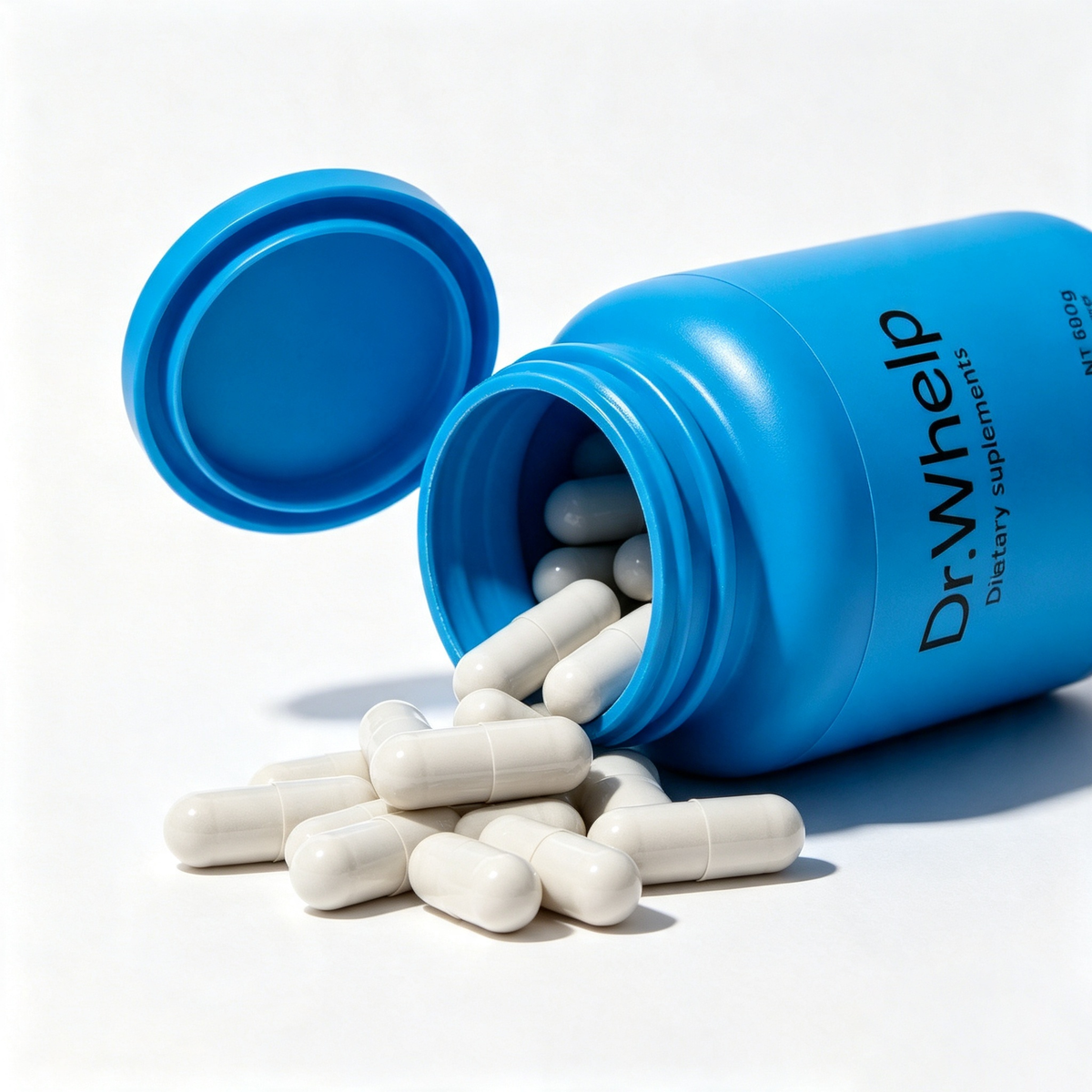 Dr.Whelp Dietary Supplements, Premium Nutritional Support Capsules, 60 Capsules, Easy-to-Swallow Capsules for Daily Wellness