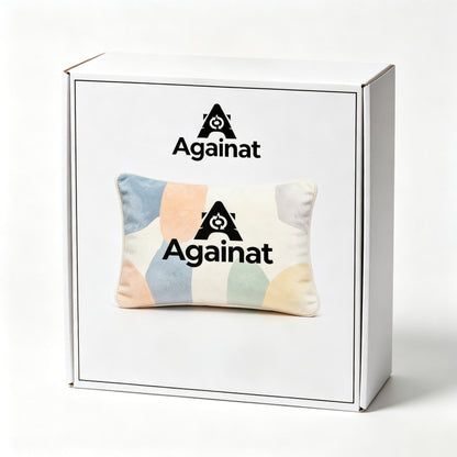 Againat Decorative Throw Pillow, Soft Plush Rectangle Pillow for Sofa Bed Couch, Compressible for Shipping, Home Decor Cushion for Living Room Bedroom