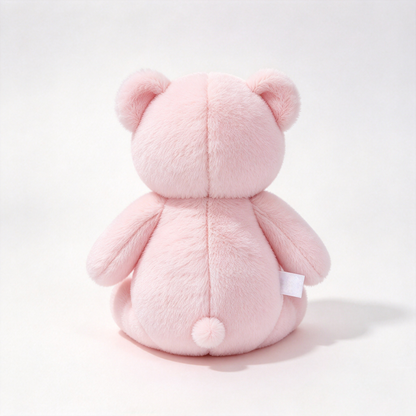 Drfeast Cute Pink Teddy Bear Plush Toy, Soft Stuffed Animal Bear Plush Pillow for Kids Gift Home Decoration
