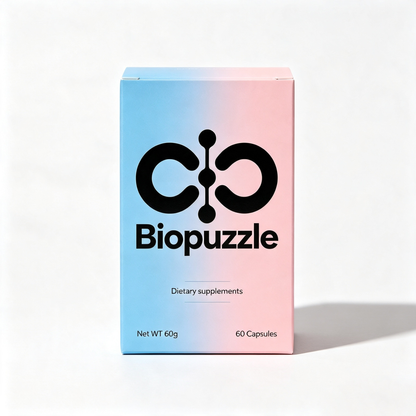 Biopuzzle Natural Daily Wellness Dietary Supplement Capsules, Plant‑Based Health Support Pills