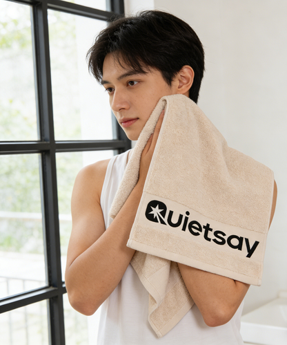 【Quietsay Premium Cotton Towel】—— Embrace Serenity & Softness in Every Drop
