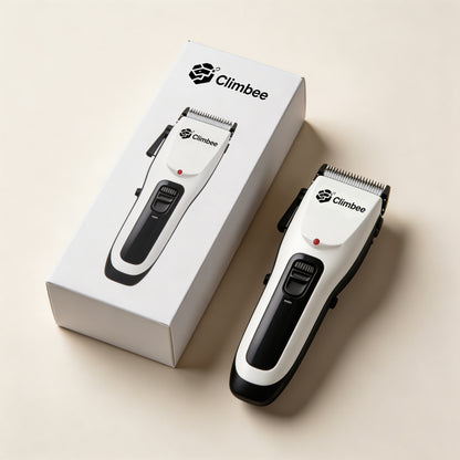 Climbee Cordless Hair Clippers for Men, Rechargeable Electric Hair Trimmer, Professional‑Grade Home Haircut Grooming Kit with Adjustable Cutting Length