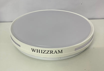 WHIZZRAM LED Ceiling Light, 12 Inch Flush Mount Ceiling Light Fixture, Ultra Slim Round Ceiling Lamp, 50000 Hours Long Lifespan, 80% Energy Saving, High Brightness & High CRI, Modern Ceiling Light for Bedroom Kitchen Bathroom Living Room Hallway
