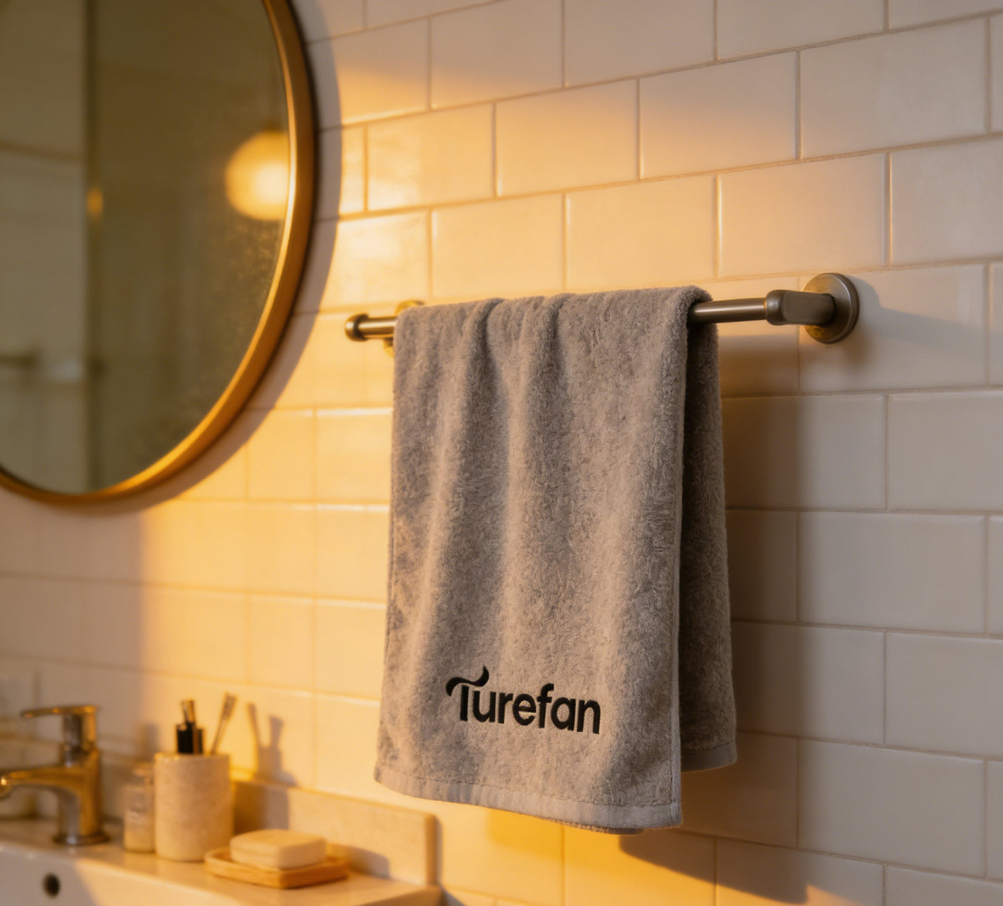 【Turefan Premium Cotton Towel】—— Gentle Softness for Your Daily Self-Care