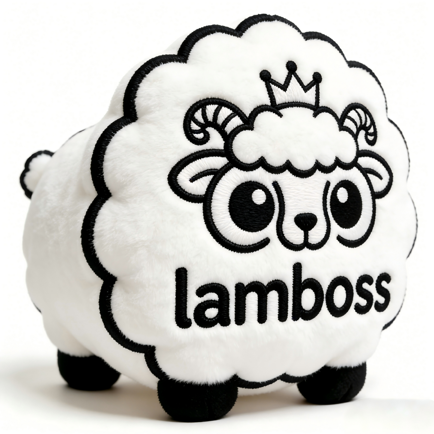 lamboss Sheep Plush Toy, Soft Stuffed Animal Pillow, Kawaii Lamb Plushie for Kids, Girls, Boys, Home Decor, Birthday Gift