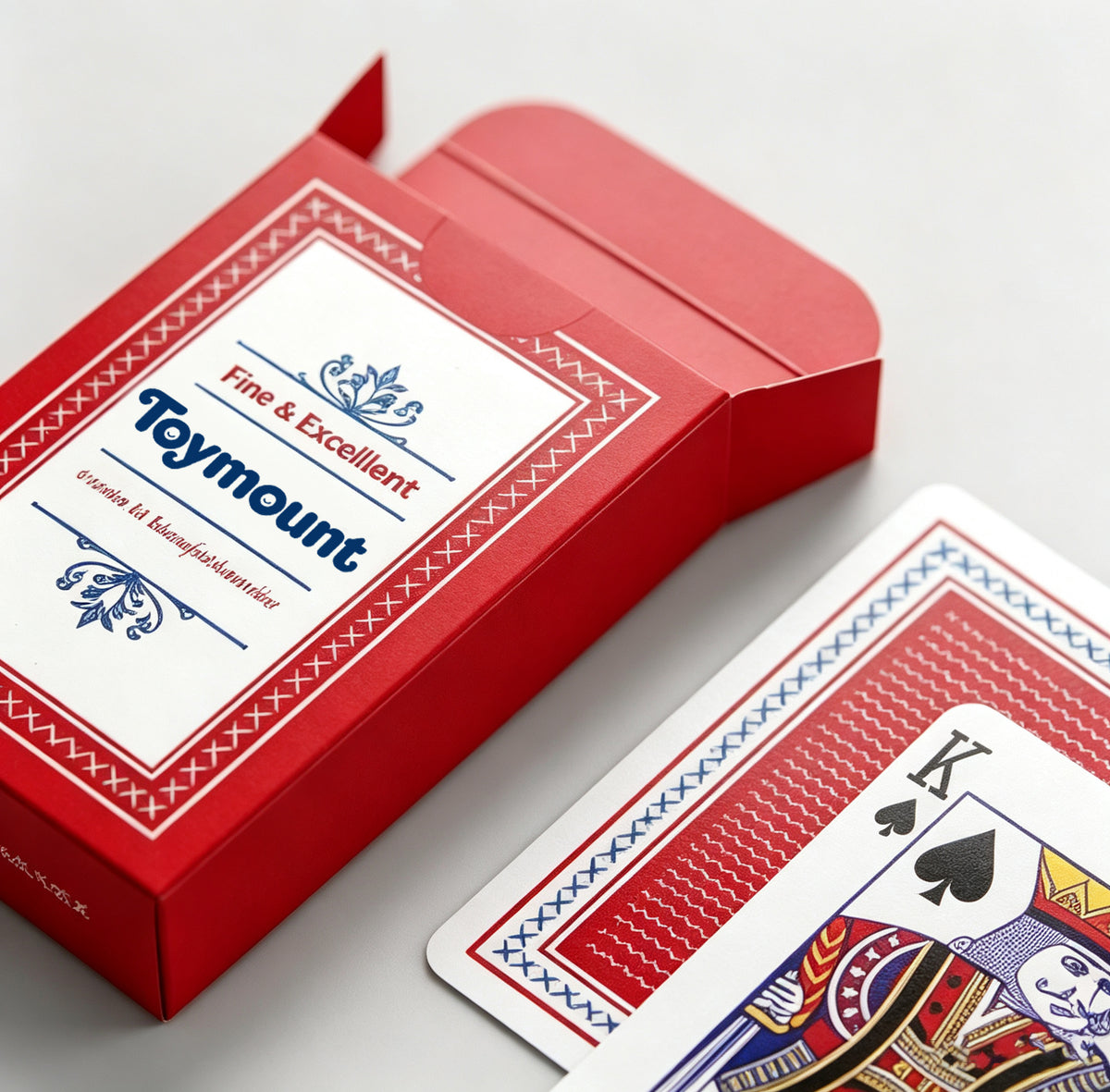Toymount Standard Playing Cards, Classic Poker Cards for Card Games, Family Game Night, Party and Magic Tricks