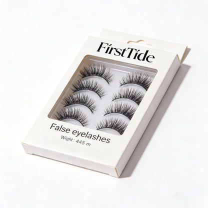 【FirstTide Wispy False Eyelashes】—— Create Effortless, Natural Glamour for Every Look