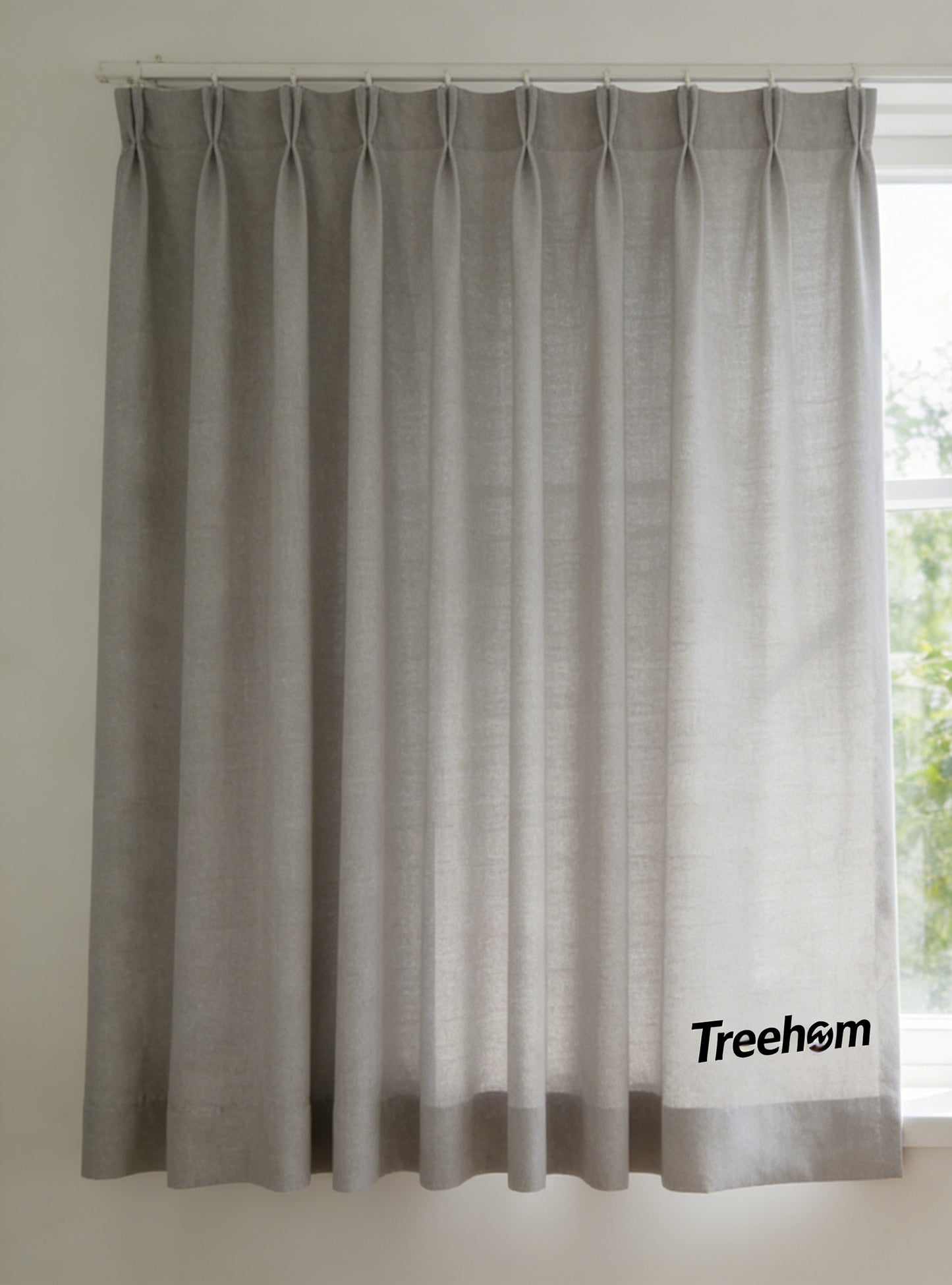 【Treehom Linen-Cotton Window Curtain】—— Natural Serenity for Your Living Space
