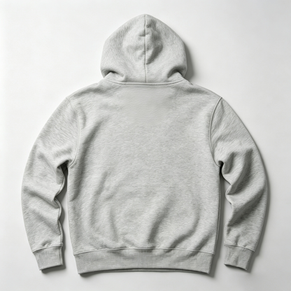 Waveagle Pullover Hoodie, Light Fleece Casual Long‑Sleeve Sweatshirt with Front Kangaroo Pocket for Men